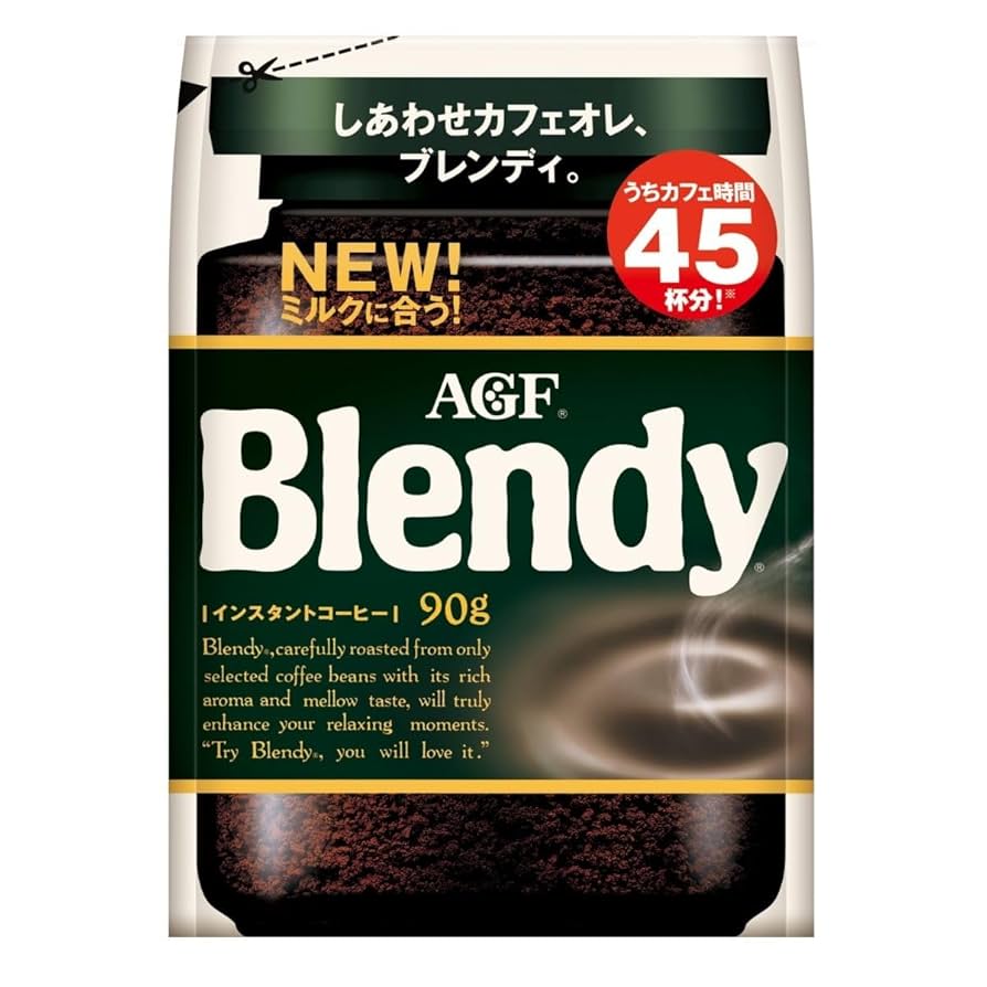 AGF Blendy インスタントコーヒー 90g×24袋 Amazon.co.jp: AGF ブレンディ 袋 90g 【 インスタントコーヒー